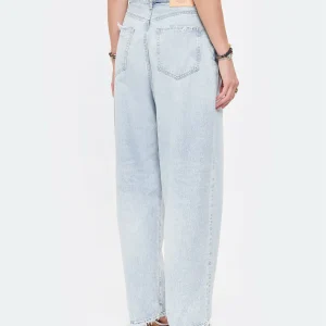 solde en ligne MOUSSY VINTAGE Jean Blue Villas Wide Denim Bleu Clair 22