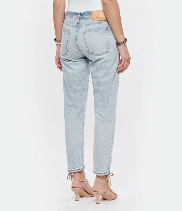 marque pas cher en ligne MOUSSY VINTAGE Jean Naval Tapered Denim Bleu Clair 8