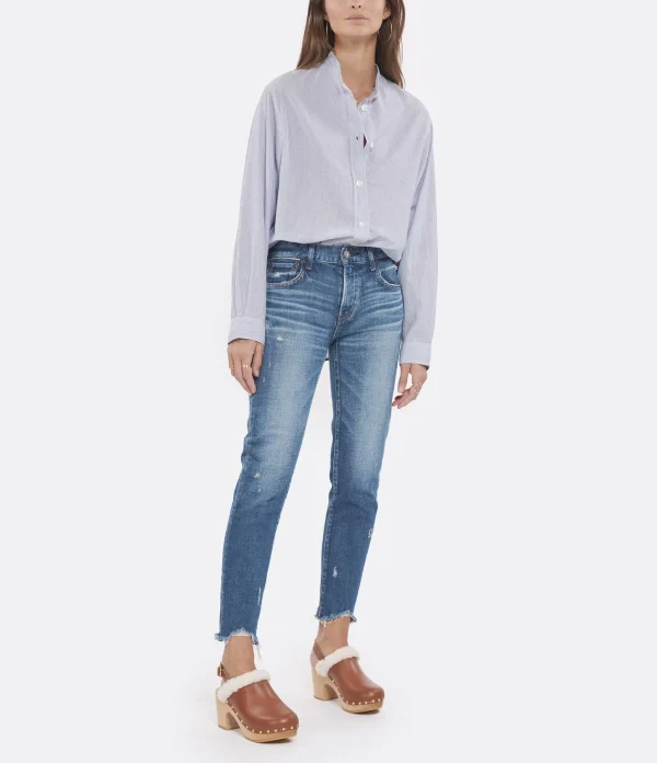 meilleur service MOUSSY VINTAGE Jean Daleville Skinny Denim Bleu 4