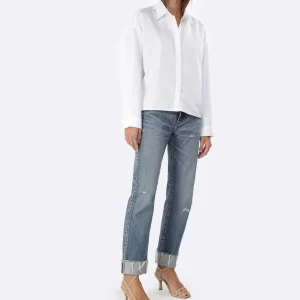 MOUSSY VINTAGE Jean Franconia Straight Denim Bleu Promotio de vente 21