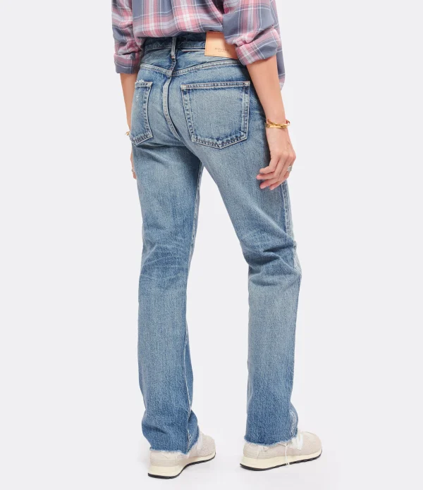 MOUSSY VINTAGE Jean Sawdust Straight Denim Bleu Livraison Standard/Rapide 7