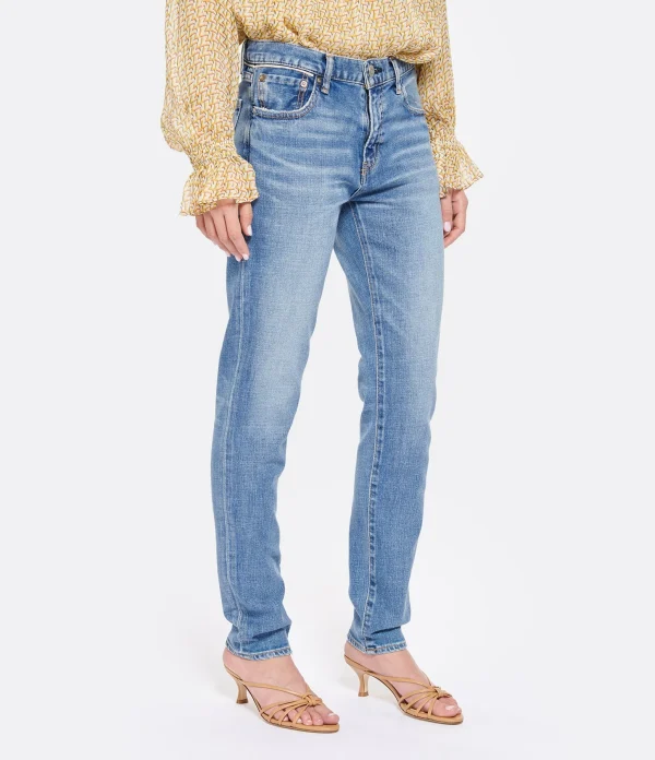 MOUSSY VINTAGE Jean MV Beechwood Skinny-L Denim Bleu Neuve avec étiquette 5