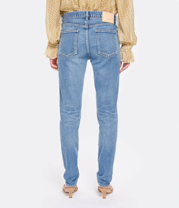 MOUSSY VINTAGE Jean MV Beechwood Skinny-L Denim Bleu Neuve avec étiquette 6