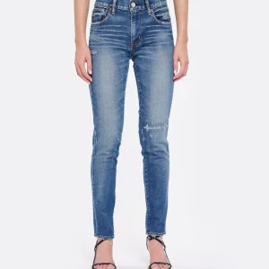 MOUSSY VINTAGE Jean MV Edgerton Skinny-L Denim Bleu Foncé en ligne 13