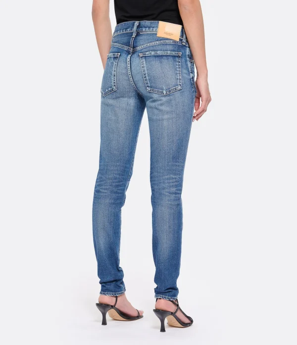 MOUSSY VINTAGE Jean MV Edgerton Skinny-L Denim Bleu Foncé en ligne 6