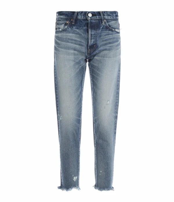 MOUSSY VINTAGE Jean Merry Tapered Denim Bleu Large choix en ligne 1