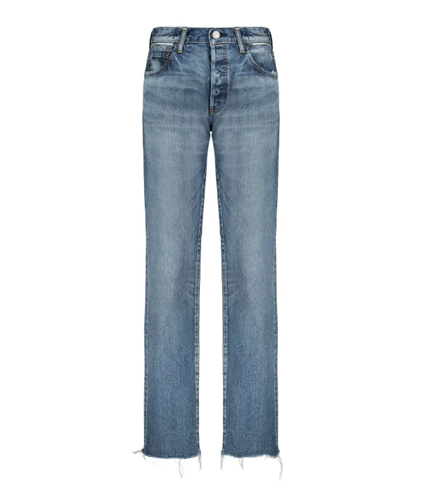 MOUSSY VINTAGE Jean Sawdust Straight Denim Bleu Livraison Standard/Rapide 1