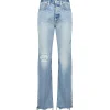 en ligne vente MOUSSY VINTAGE Jean MV Brighton Wide Straight Denim Bleu Clair 17