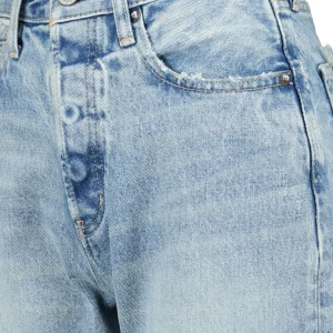 en ligne vente MOUSSY VINTAGE Jean MV Brighton Wide Straight Denim Bleu Clair 11