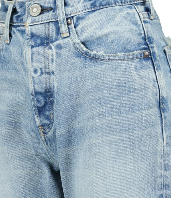 en ligne vente MOUSSY VINTAGE Jean MV Brighton Wide Straight Denim Bleu Clair 3