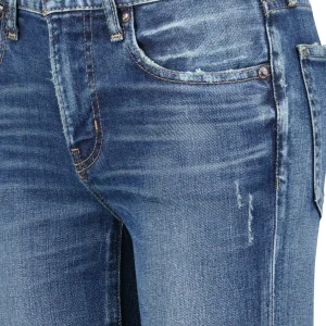 MOUSSY VINTAGE Jean MV Edgerton Skinny-L Denim Bleu Foncé en ligne 9