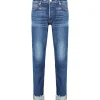 SOLDES TOUT À MOUSSY VINTAGE Jean Mv Angla Tapered Mid Denim Bleu Foncé 22