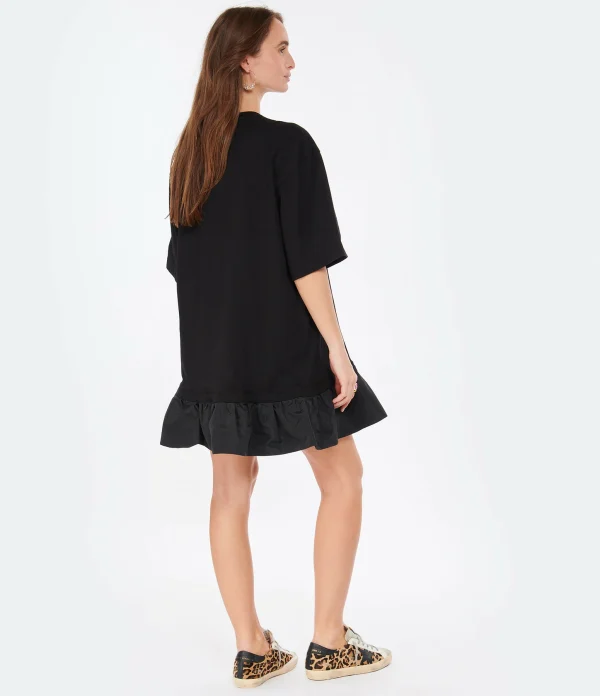 magasin MSGM Robe Coton Noir 5