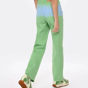 MSGM Pantalon Coton Vert boutiqued pas cher 15