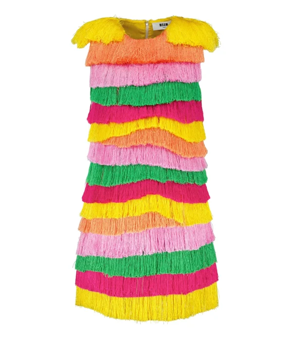 MSGM Robe Multicolore pas cher en ligne 1