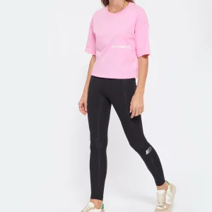 New Balance Tee-shirt NB Essentials Graphic Coton Orbit Pink site soldes 13