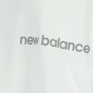 prix pas cher New Balance Tee-shirt NB Essentials Graphic Coton Blanc 9