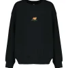 New Balance Sweatshirt NB Athletics Kim Van Vuuren Crew Coton Noir Vente 17