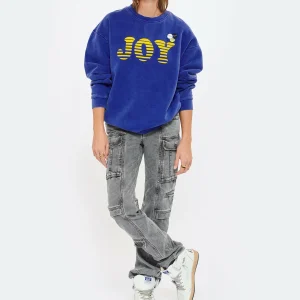 Large choix en ligne NEWTONE Sweatshirt Roller Joy Coton Bleu Royal 10