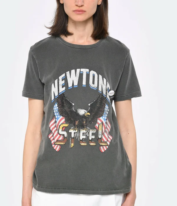 boutique en france NEWTONE Tee-shirt Starlight Steel Pepper 4