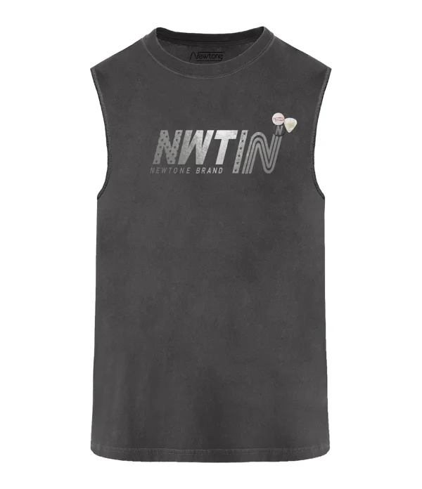 Nouveau NEWTONE Tee-shirt Biker Official Coton Pepper 1