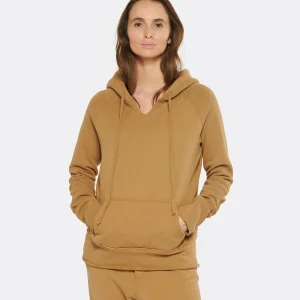 NILI LOTAN Sweatshirt Hoodie Janie Coton Caramel magasin en ligne 11