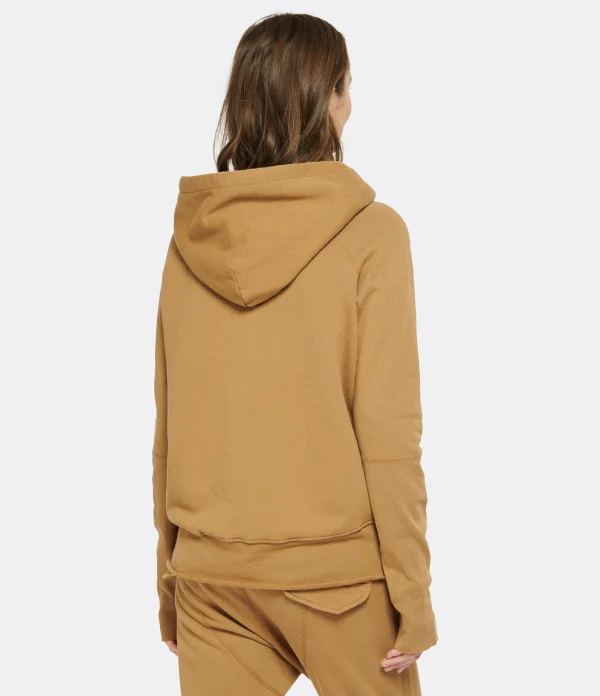 NILI LOTAN Sweatshirt Hoodie Janie Coton Caramel magasin en ligne 5