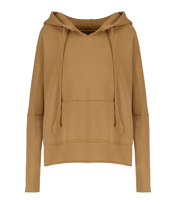 NILI LOTAN Sweatshirt Hoodie Janie Coton Caramel magasin en ligne 1