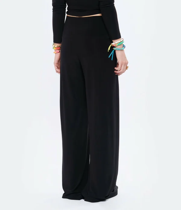 Norma Kamali Pantalon Noir a Prix Discount 6