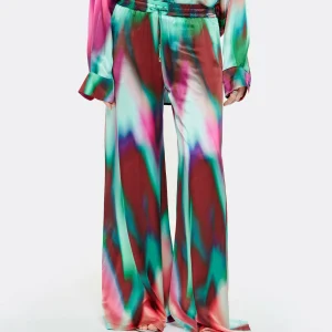 outlet OUD Pantalon Axel Tie And Dye Soie Multicolore 13