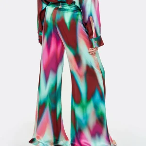 outlet OUD Pantalon Axel Tie And Dye Soie Multicolore 15