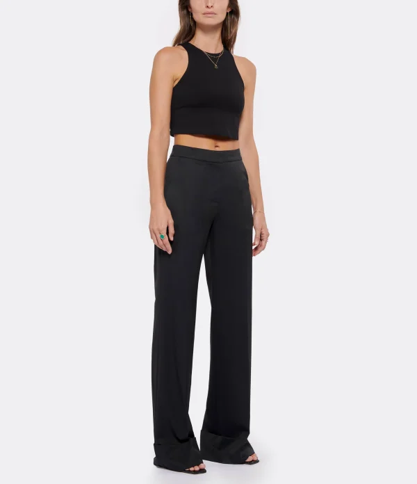 vente luxe pas cher OUD Pantalon Costume Laine Noir 4