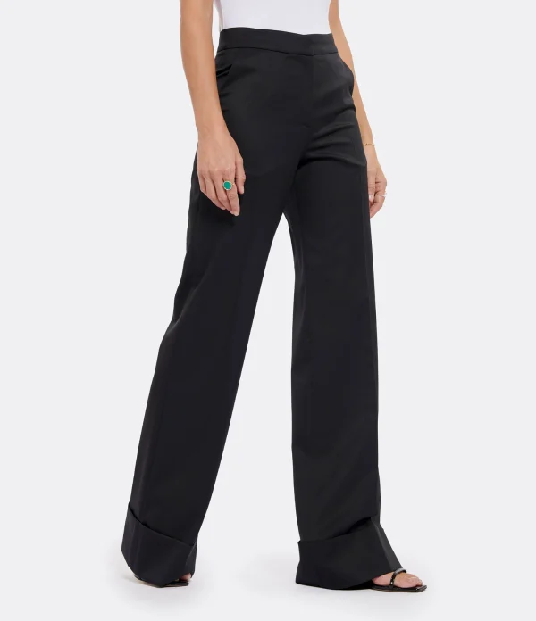 vente luxe pas cher OUD Pantalon Costume Laine Noir 5