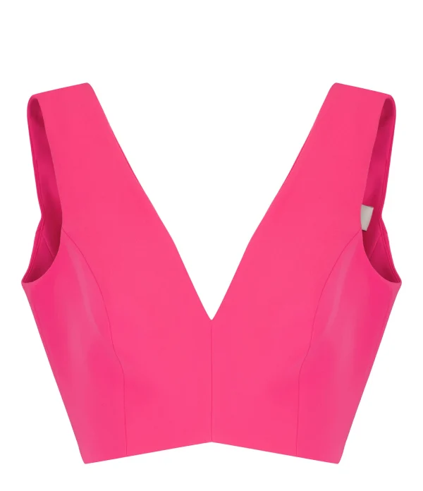 site en ligne OUD Top Ricardo Stretch Uni Rose 1