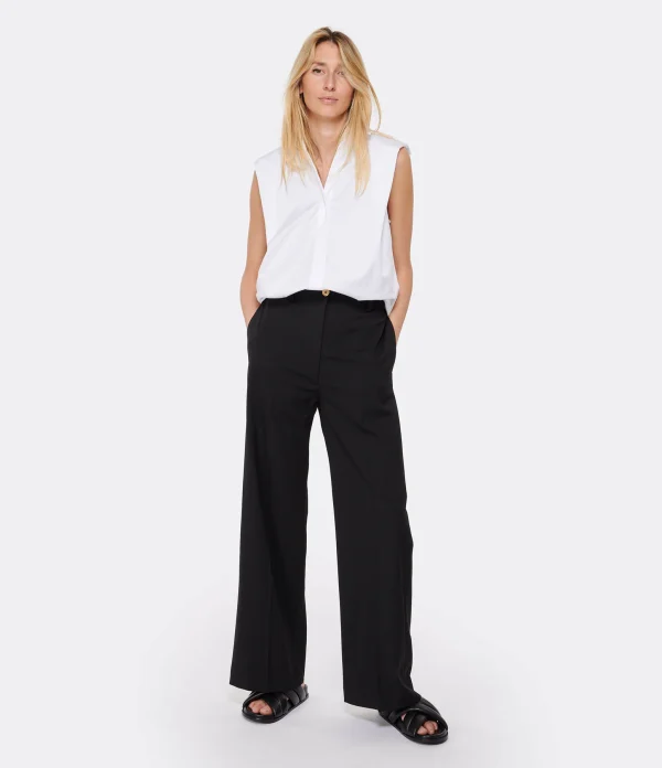 shopping pas cher PATOU Pantalon Iconic Laine Noir 5