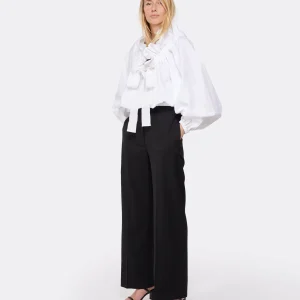 shopping pas cher PATOU Pantalon Iconic Laine Noir 22