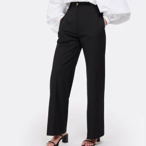 shopping pas cher PATOU Pantalon Iconic Laine Noir 18