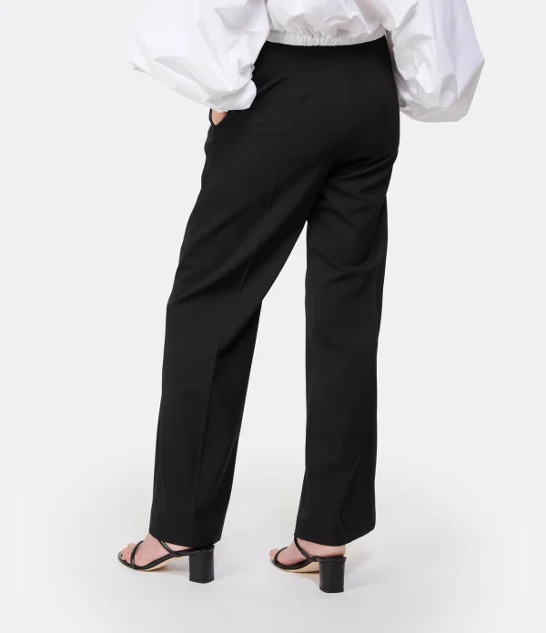 shopping pas cher PATOU Pantalon Iconic Laine Noir 7