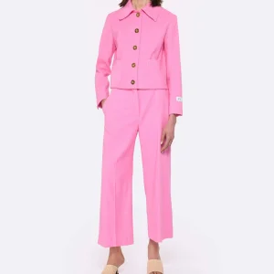 PATOU Pantalon Iconic Coton Bégonia Rose REMISE allant jusqu. 11