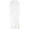 Acheter PATOU Robe Longue Painter Coton Blanc 16