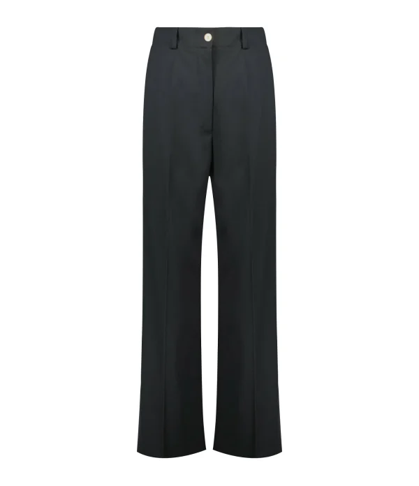 shopping pas cher PATOU Pantalon Iconic Laine Noir 1