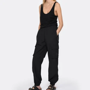 RAIINE Pantalon Cargo Leoni Noir vente en ligne 11