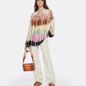 RAQUEL ALLEGRA Blouse Brigitte Multicolore boutique pas cher 13