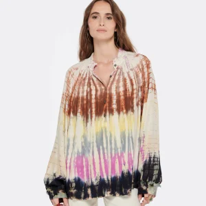 RAQUEL ALLEGRA Blouse Brigitte Multicolore boutique pas cher 11