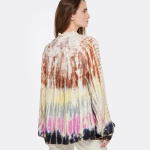 RAQUEL ALLEGRA Blouse Brigitte Multicolore boutique pas cher 15