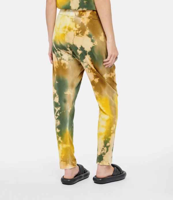 De super promotions disponibles RAQUEL ALLEGRA Pantalon Easy Rayures Multicolore 6