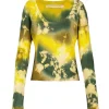 soldes pas cher RAQUEL ALLEGRA Tee-shirt Manches Longues Kate Rayures Multicolore 19