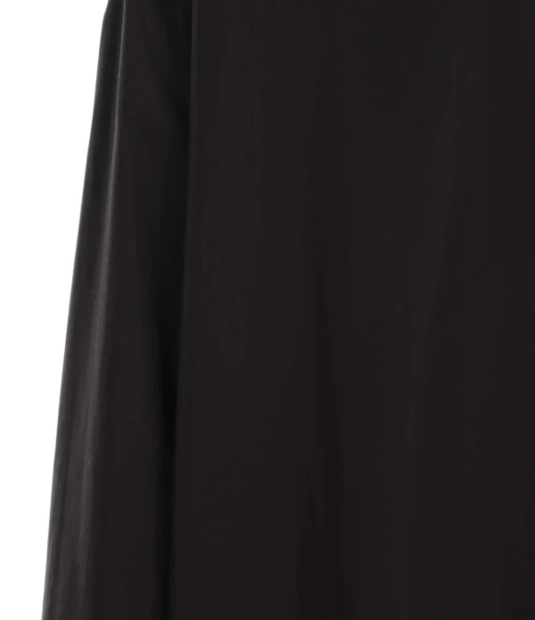 Livraison gratuite ROBERTO COLLINA Robe Chemise Coton Noir 3