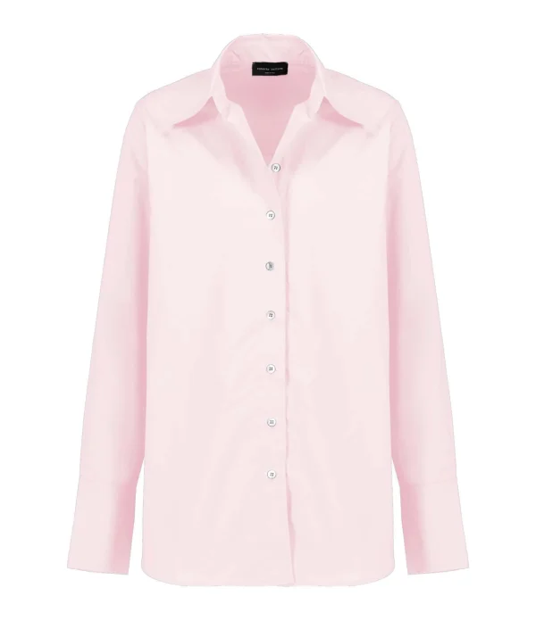 ROBERTO COLLINA Chemise Coton Rose Livraison gratuite 1