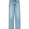 RE/DONE Jean 70s Crop Boot Denim Bleu Délavé outlet soldes 31